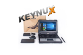 CLEVO Tablette KX-11X Tablet-PC 2-en1 tactile durci militarisée IP65 incassable, étanche, très grande autonomie - KX-11X