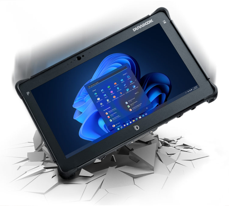 CLEVO - Tablette Durabook R11L - tablettes tactiles très solides, incassables militarisés étanches - Compatibilité normes MIL et IP