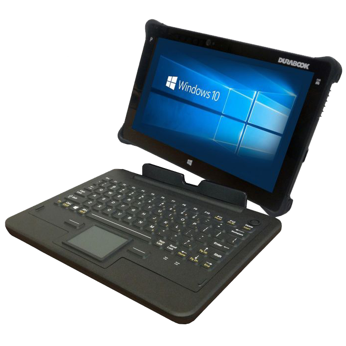 CLEVO - Tablette Durabook R11 AV - tablette tactile durcie Full HD IP66 avec clavier amovible