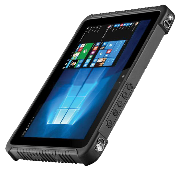 Tablette KX-10H - Tablette tactile militarisée durcie IP65 incassable, étanche, très grande autonomie - KX-10H - CLEVO